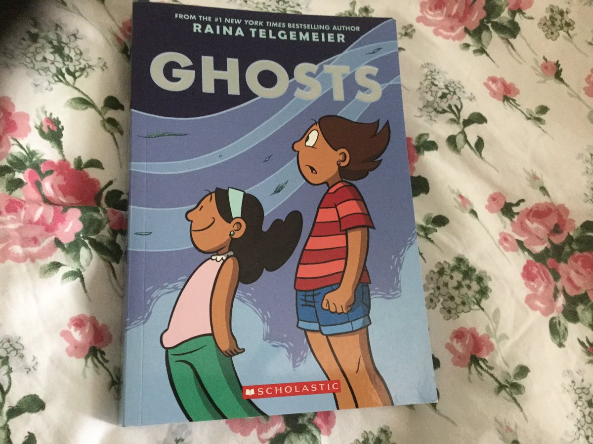 @bunsolvd Exactly! And here is a graphic novel by Raina Telgemier, The author of Smile. The protagonist is Latina-American and Dia de los muertos is a huge factor of the book! It has a lot of good elements about letting go and facing fears! Would highly recommend!