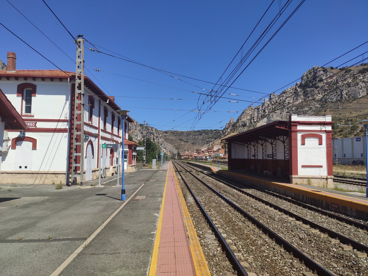 Pancorbo superb train station