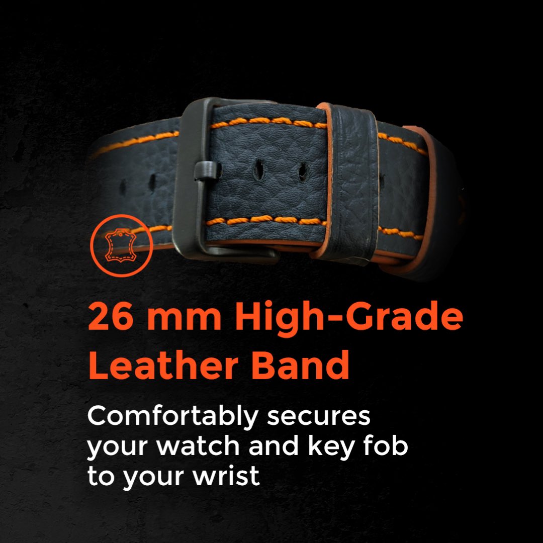 myhogwatch's tweet photo. #RideEasy when you rock the new #HogWatch! Time to ditch your Harley Key Fob. The HogWatch™️ features 26 mm High-Grade Leather Band! It comfortably secures your watch and key fob so you can ride without fear. Reserve yours 9/7! Sign up at https://t.co/FyiWJ8bguf https://t.co/zQdKjkbbFE
