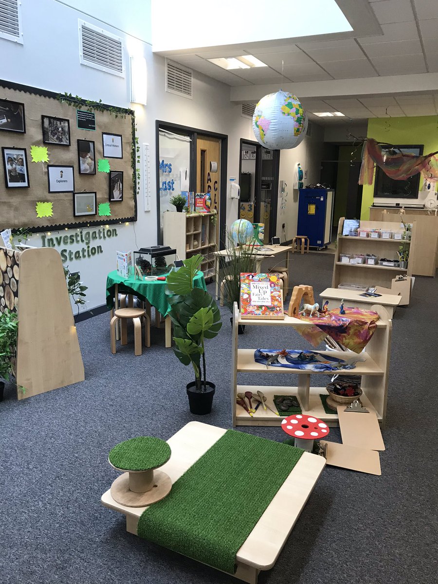 MrsOuttram's tweet photo. The Year One and Two areas are looking stunning! Our staff have worked so hard to get ready for Monday. We can’t wait to see all our lovely children enjoying and learning in it 😊 https://t.co/iIxNiDsO3U