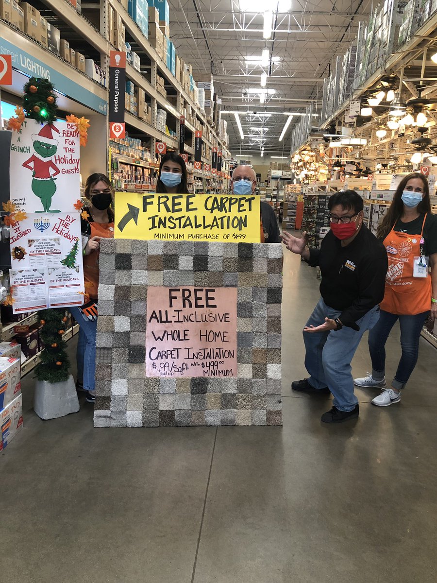 cynthiafileto's tweet photo. We are ready, we have been ready!! Are YOU ready for Holidays?💪🏼 #D130 #store401 #TakeYourShare23 #THDHolidayCarpet @JillWoodPMD @jacki_mccord @misjudes @Danielleederks @DawnnM4 @BrianDyerthd @TonyTorrez14 https://t.co/tZLsEzS3pA