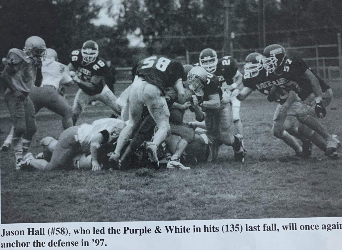 purpleraiders's tweet photo. Raider Rewind this week goes back to a 1997 matchup between undefeated Mount Union and undefeated John Carroll ... catch it Saturday at 2 p.m. on https://t.co/r1MAsWA86J and WIVM-TV Ch. 39 / 989 in Canton #gomountgo #championthestandard #watchd3 #d3fb https://t.co/EH7gHF0UPy