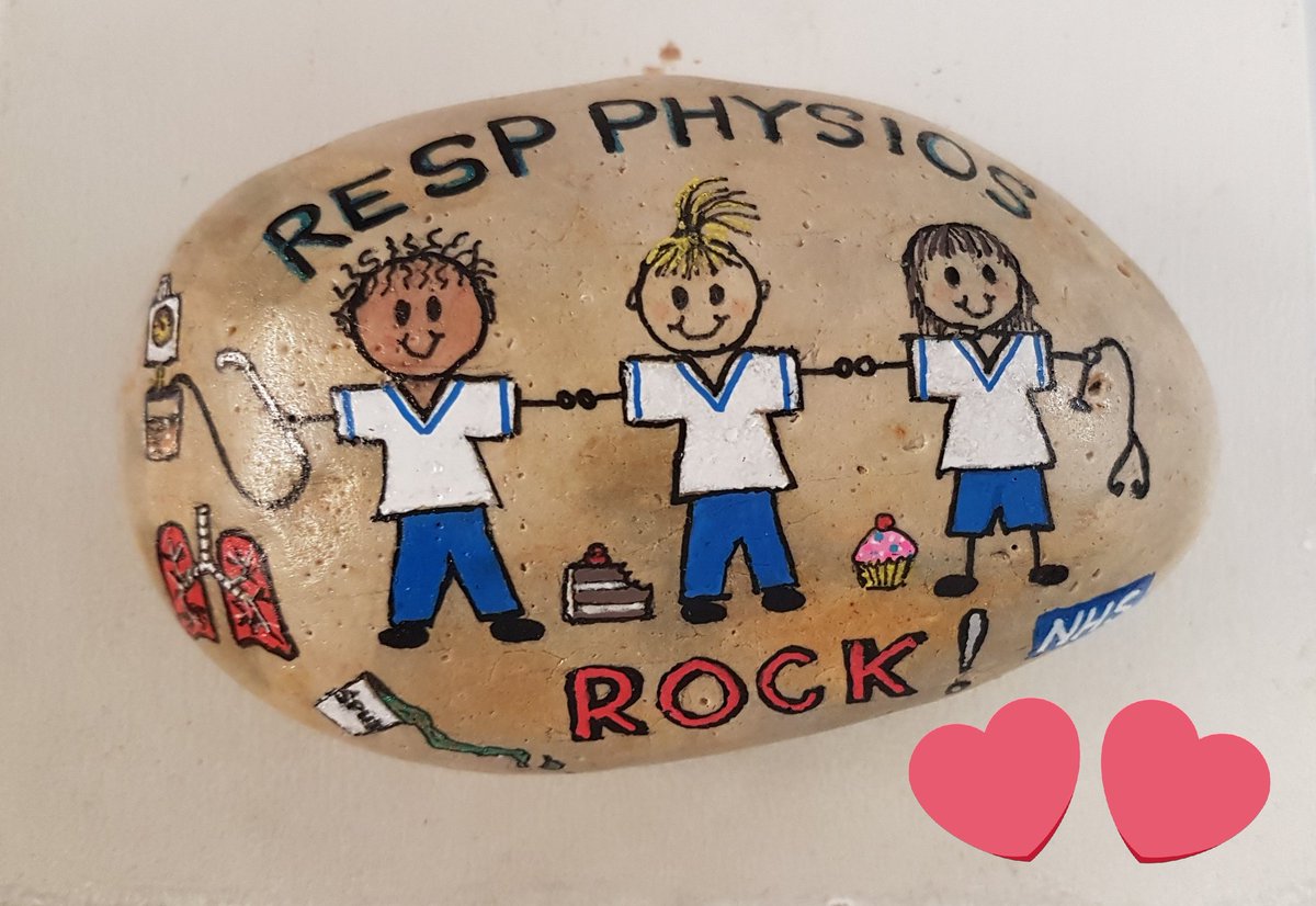 Many thanks to Sarah Bowen, the talented mother of our very own <a href="/emma21bowen/">Emma Bowen</a> for the exceptional rock art we received this week. Got to love new Covid hobbies 😊 #respisbest #rockartrocks #NHS