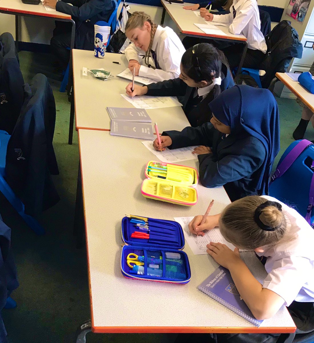 Well done to ALL Year 7 students. Already extremely proud of the maturity and enthusiasm each of you  demonstrated on your first day at <a href="/Bishop_Llandaff/">The Bishop of Llandaff CiW High School</a> .