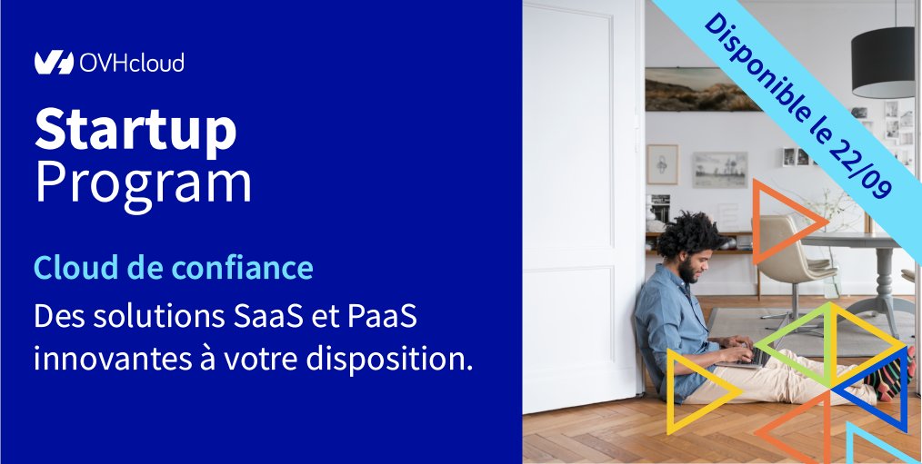 OVHcloud_FR's tweet photo. Avec OVHcloud Startup Program découvrez dès le 22 septembre des solutions alternatives #SaaS et #PaaS en totale conformité avec la réglementation européenne 🔒 et boostez votre activité.​ 🚀 #OVHcloudcountdown ⏰ https://t.co/b8woFkbMLl