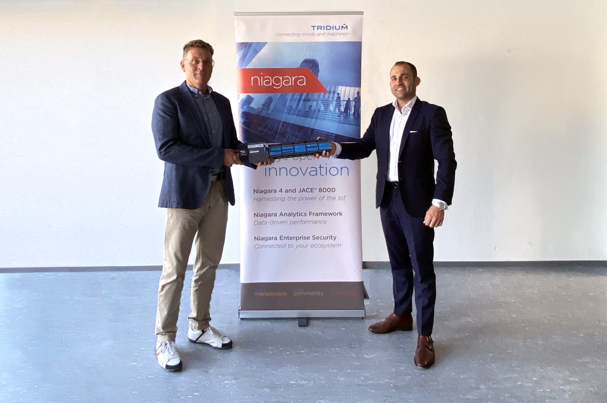 oa_systems's tweet image. Today as a guest at OAS. Mr. Malderle introduced himself as our new regional contact person at @TridiumInc. Interesting conversations about our future cooperation have taken place and we are looking forward to working together. 
#oasystems #tridiumdistributor #niagaraframework
