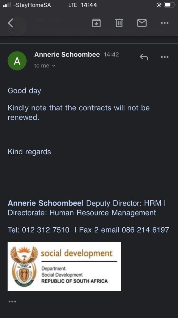 unemployedSWSA1's tweet photo. @AlexMthiyane @Ukhozi_CA @eNCA @HermanMashaba @IsolezweNews @EFFSouthAfrica @CyrilRamaphosa @PresidencyZA @The_DSD @masangobridget1 @SABCNews @SundayTimesZA @NEHAWU  #unemployedsocialworkers #weneedAnswers @daphney_ms can you claryfy who are those employed SW https://t.co/8r2aYypQvM