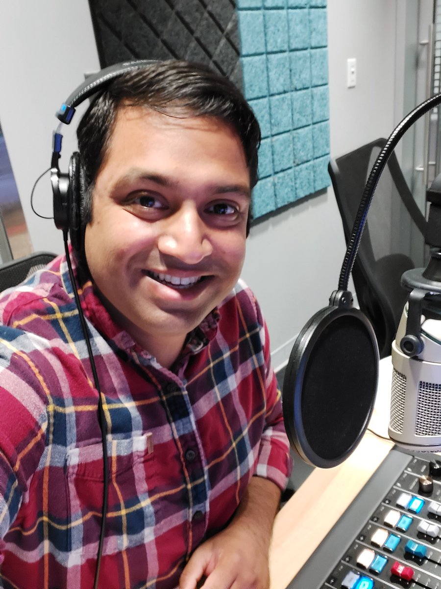 UpNorthCBC's tweet photo. Our new #upnorthcbc host is LIVE this afternoon - but not before he does some early morning radio interviews! Be sure to tune into @CBCSudbury & @CBCTBay to hear from @jonathan_pinto, who will be on-air every weekday afternoon between 4-6 p.m. #welcometothenorth https://t.co/3x6yX4okUm