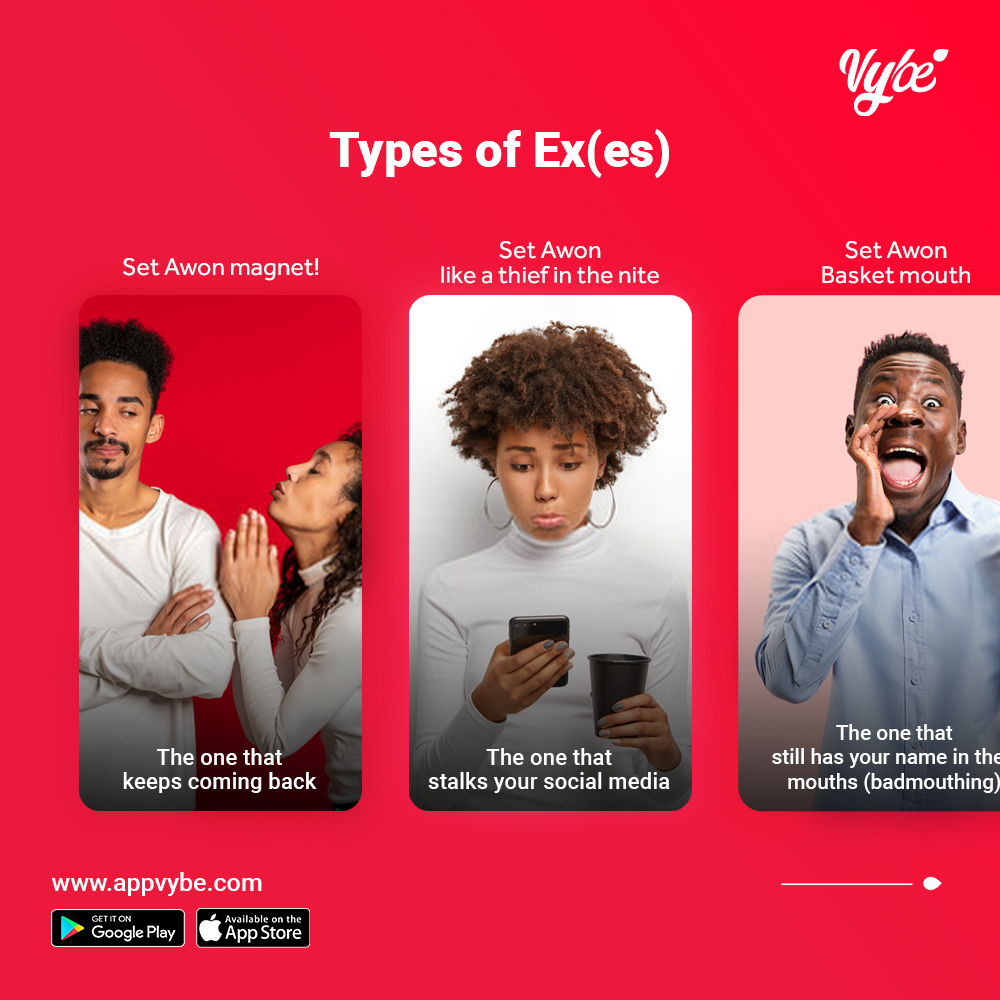 vybe_africa's tweet image. Ex(es)...Who can relate??🤔
#FridayVibes #letsvybe