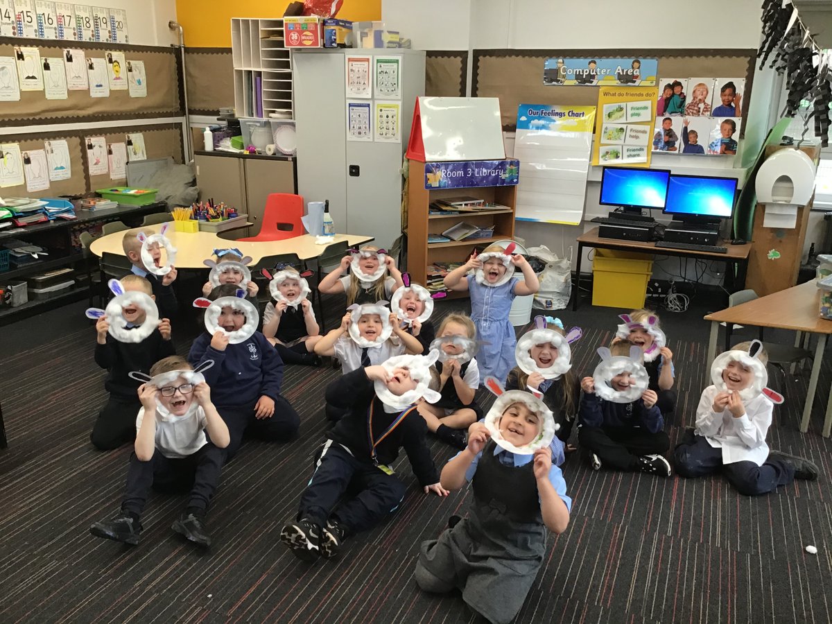 MrBThorntree's tweet photo. What a fun way to end our week! Our Little Bo Peep craft was a blast! 🐑🐑🐑🐑🐑 https://t.co/21KDrTBiVG