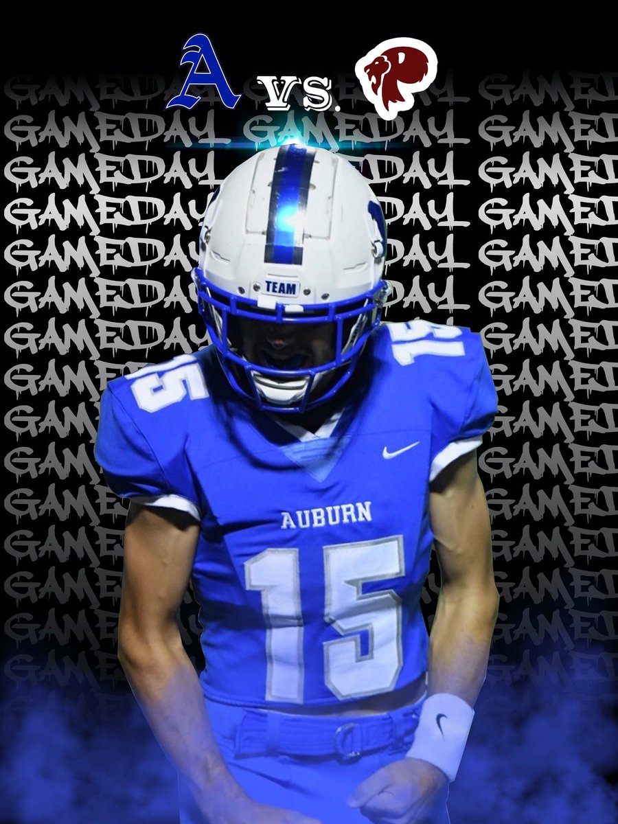 auburn high football helmet 🆚 Prattville High School 📍 Duck Samford Stadium 🕖7:00 pm 📻 Wings 94.3  📺AHS Mass Media- https://t.co/JBi3LxPjUH 💻 http: https://t.co/qVq1nDhO4S  🎙️ @ScottBagwell @Robpate @ChrisHummelAU #Gameday #B2G(poster by Sara T  AHS Senior) Photo
