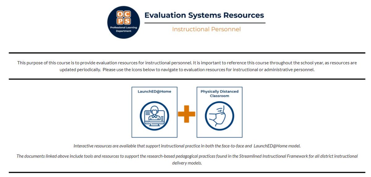 ocpsPL's tweet photo. @OCPSnews Teachers: Looking for ideas on designing LaunchED@Home & face-to-face instruction? Check out these new resources released by @ocpsPL about high impact instructional strategies! Teachers can access the resources via this link: https://t.co/MEKjzK2iDW. #ocpseval https://t.co/Esp1ICBd0E