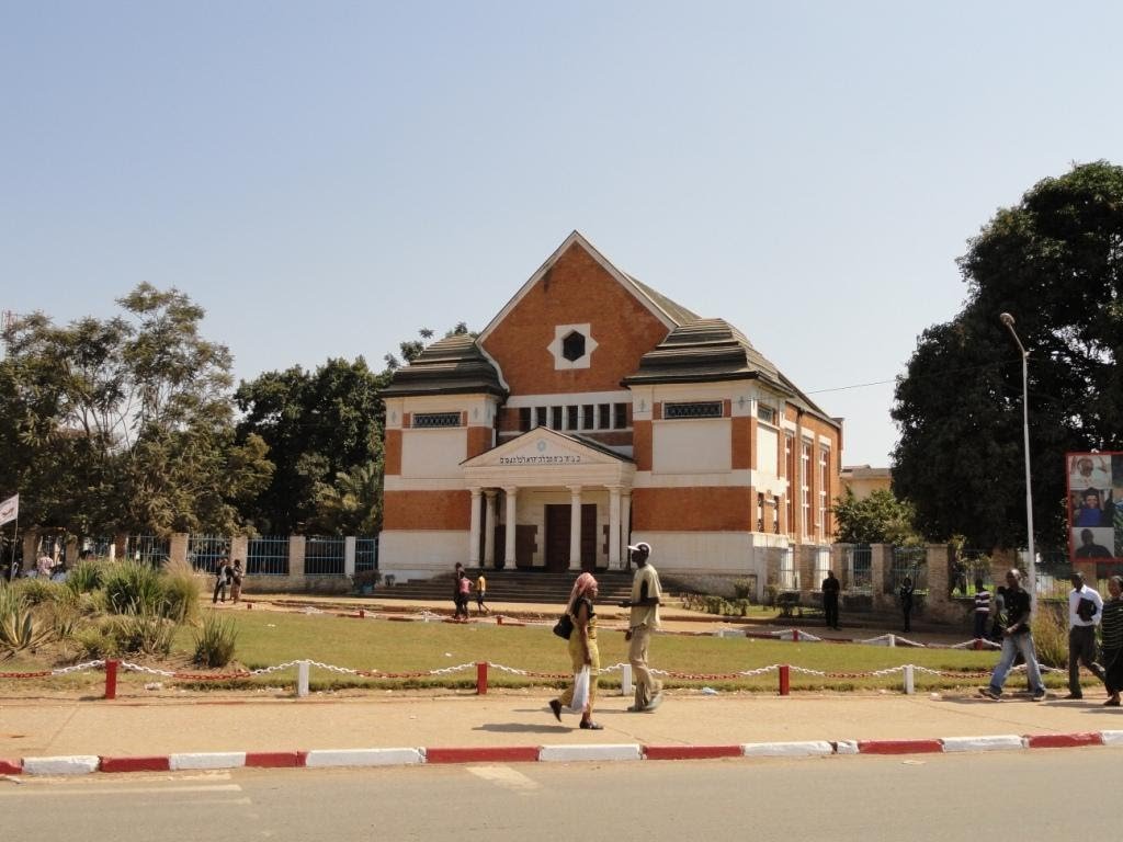 The Congregation Israelite Synagogue was built in 1930 in Lubumbashi, DRC.It was built in an Ashkenazi style despite most of the community being Sephardi.