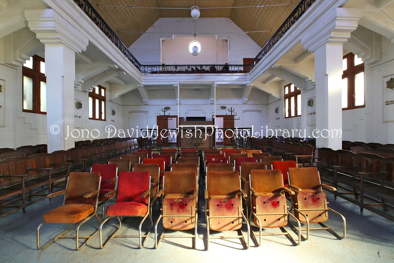 The Congregation Israelite Synagogue was built in 1930 in Lubumbashi, DRC.It was built in an Ashkenazi style despite most of the community being Sephardi.