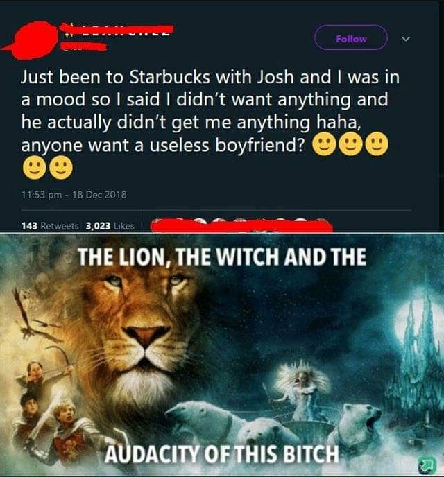 APandler's tweet photo. This b...witch 😤

#memes #memesdaily #memes😂 https://t.co/TONPT8d0Cj
