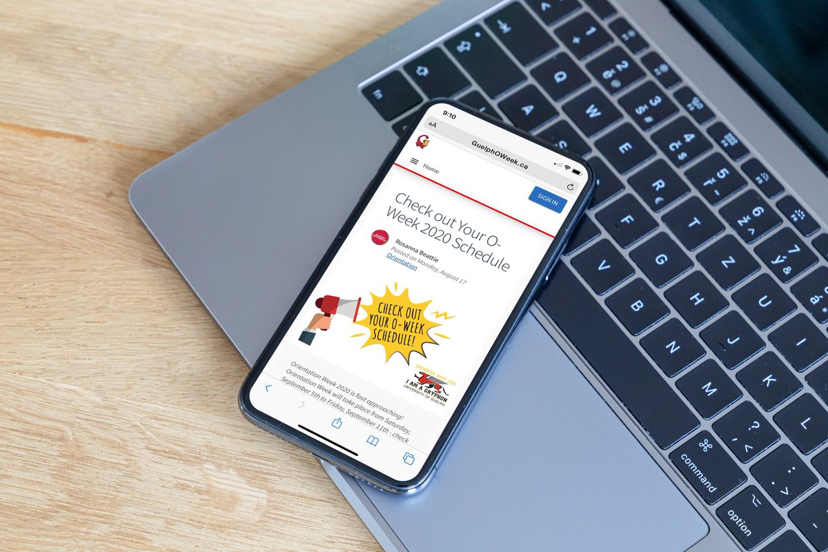 uofg's tweet photo. While COVID-19 has challenged Orientation coordinators at @UofGStudentExp, this year’s O-Week will involve nearly 200 virtual events. The new online O-Week is reimagining how incoming students will connect this fall.
Learn more: https://t.co/cqCZih0WNC
#UofG2020 @UofGAdmission https://t.co/iviLxO9Ne9