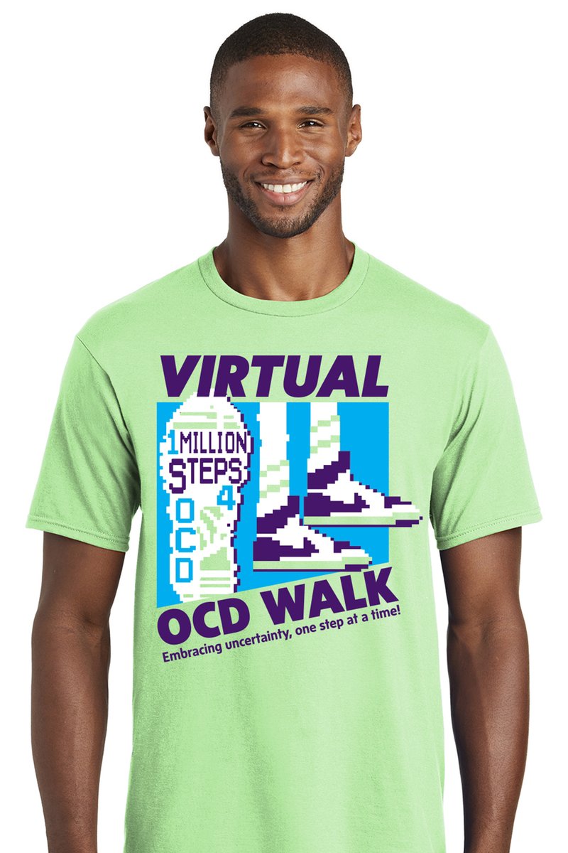 The deadline to get this year's #OCDWalk T-shirt is TOMORROW!!!

Register at iocdf.org/walk with a $25 donation OR register for free and raise $25 by Monday to get your shirt.

Wear your shirt at our virtual kickoff on 10/10 and on your own walk route to raise awareness!