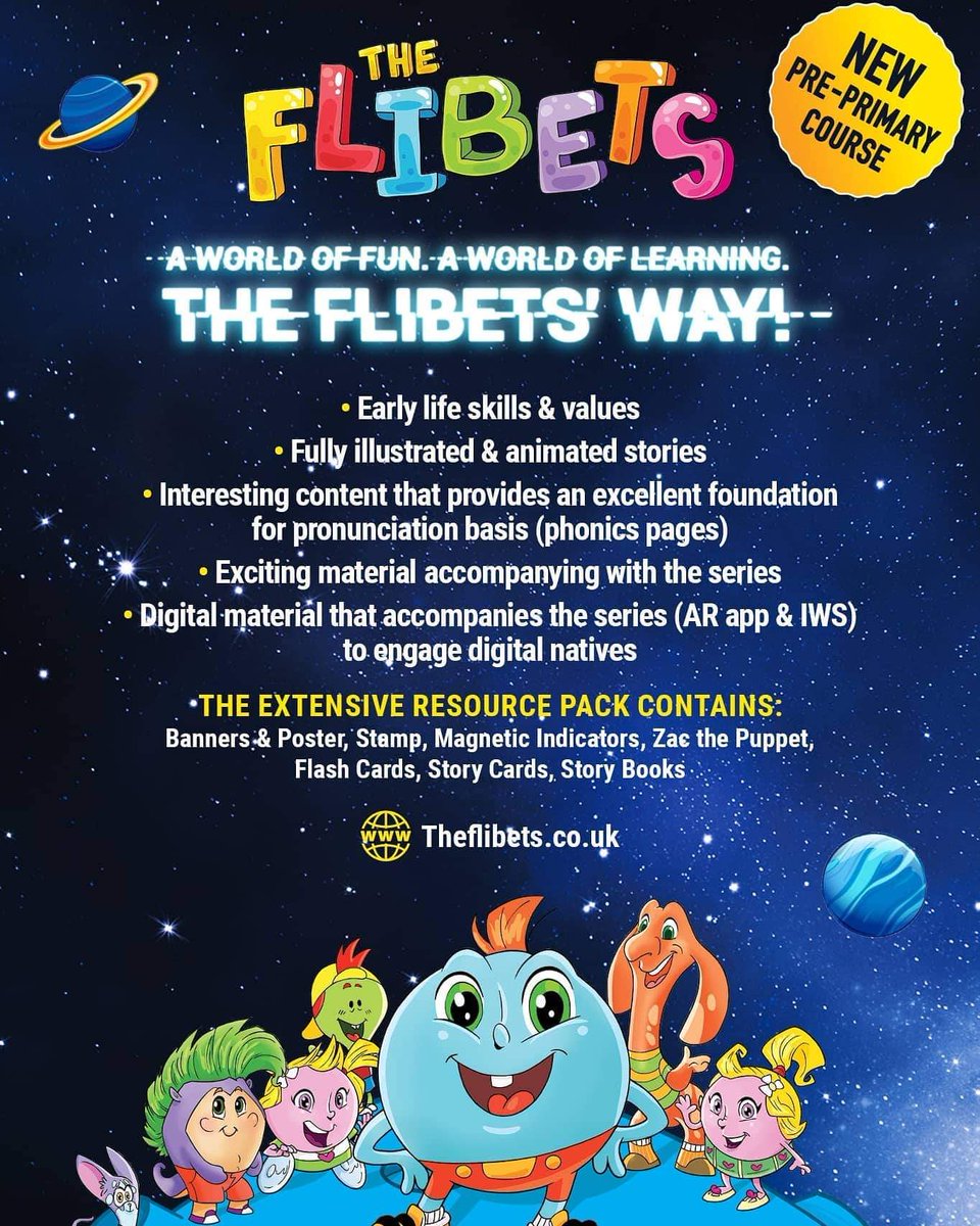 ExpressElt's tweet photo. Check out our new pre primary course!! A World of #Fun. A World of #Learning.
#TheFlibets Way!
#younglearners #primarycourse #nursery #kindergarten #EnglishTeachers #english https://t.co/TIkua7ZbBu
