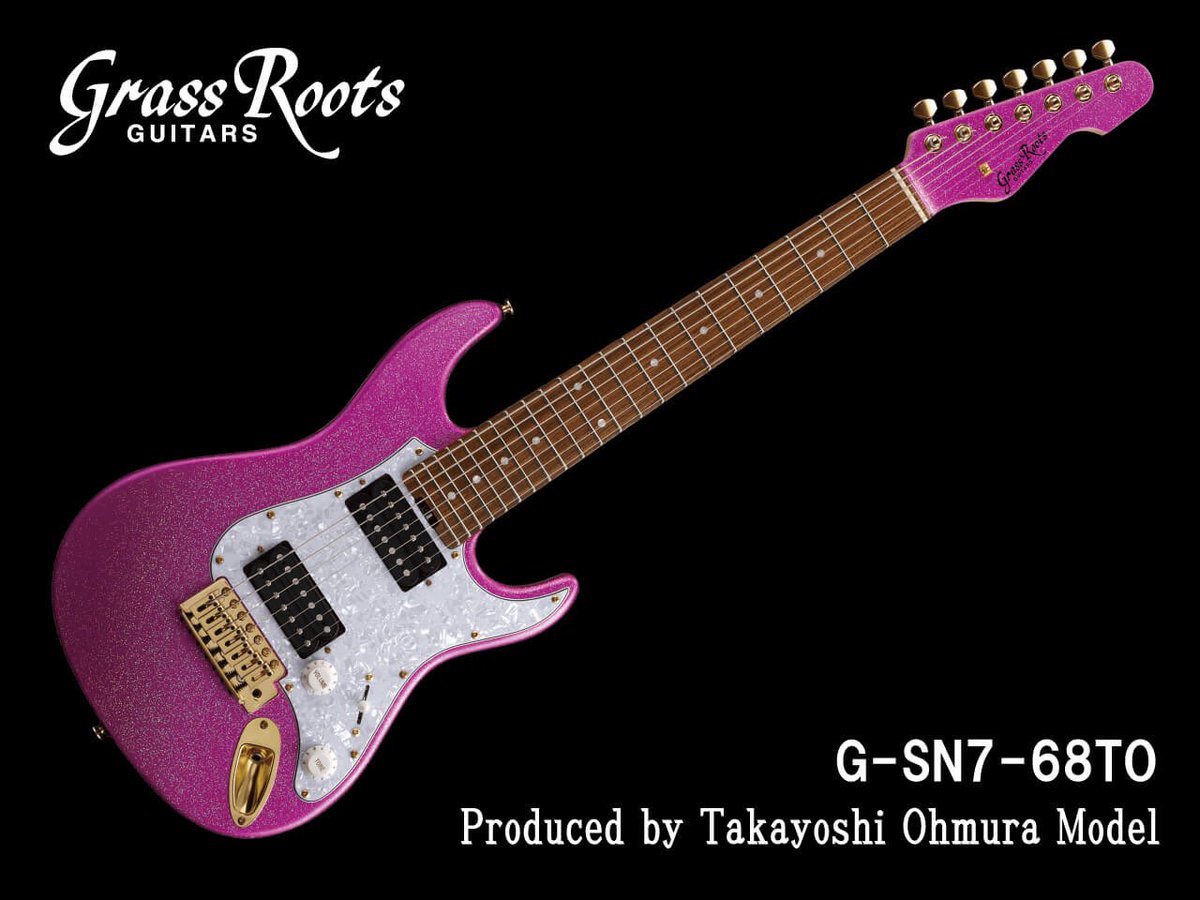 【M】GrassRootsエレキギター/大村孝佳/ミニピンクちゃん 61Hh1bc7YgL._AC_UL210_SR210,