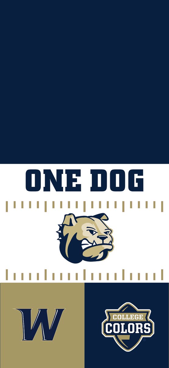 WU_Bulldogs's tweet photo. Happy #CollegeColorsDay! 

Reply with your favorite pic of you wearing your Blue &amp; Gold! 💙💛

#OneDog https://t.co/FZBrpiFRVI