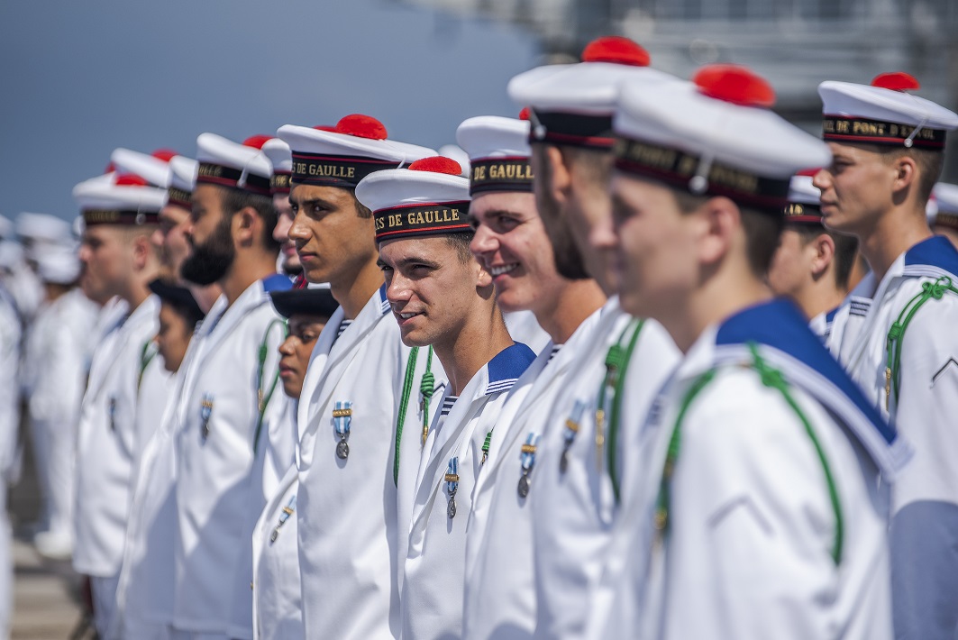«Une Marine de combat doit cultiver sa force morale. Forts du soutien de nos familles, conscients de notre rôle dans la défense de notre patrie, nous devons développer nos talents, forger nos savoir-faire et renforcer notre cohésion pour faire preuve de pugnacité.» @amiralVandier