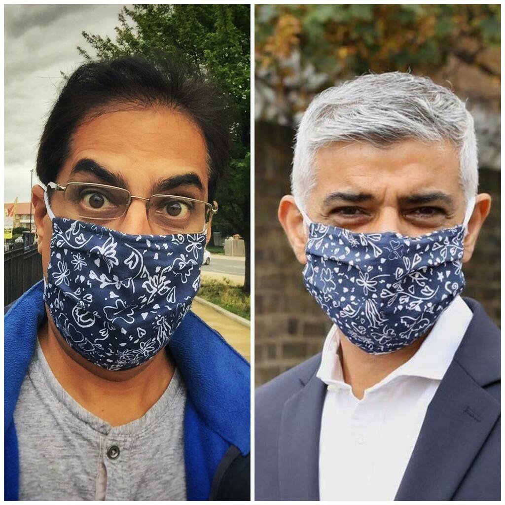 Shahzad_Sheikh's tweet image. Hey Mr Mayor, we’re mask brothers! 🤣 I happen to have the same one. Good choice Sir 👍🏽
@sadiq @mayorofldn #facemaskfashion #facemaskselfie #mayoroflondon #sadiqkhan #coronavirus #covid19 #funny #london instagr.am/p/CEt-6I9jjPm/