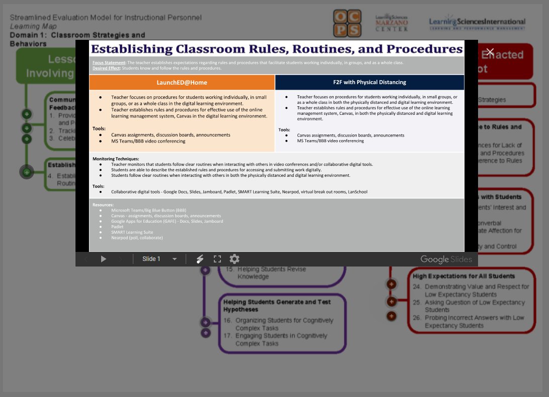 ocpsPL's tweet photo. @OCPSnews Teachers: Looking for ideas on designing LaunchED@Home & face-to-face instruction? Check out these new resources released by @ocpsPL about high impact instructional strategies! Teachers can access the resources via this link: https://t.co/MEKjzK2iDW. #ocpseval https://t.co/Esp1ICBd0E