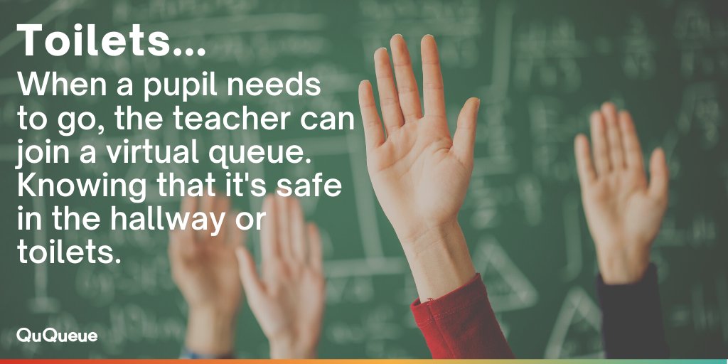 qu_queue's tweet image. The app that helps you keep pupils safe, share the facilities and get back to what’s most important – learning.

about.ququeue.com

#schoolsafe #employeesaftey #staysafe  #newwayoflife #studentsafety