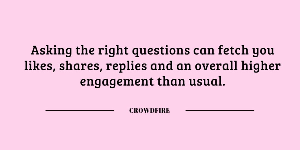 Crowdfire's tweet photo. What do you think can be a good ice-breaking question? #TwitterTip #CFTip https://t.co/qzL2lEpEV1
