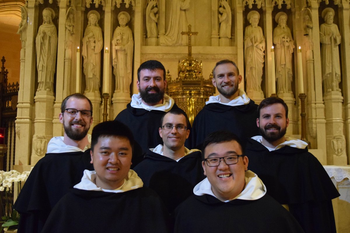 opwest's tweet photo. Praise the Lord for his mercy!
These 7 men received the habit of the Order of Preachers last night. Please pray for them as they begin their novice year! For more information on these men and their journey to the Order, please go to https://t.co/KqbiEUiLGe. #novice #opwest https://t.co/571cjcAlYQ