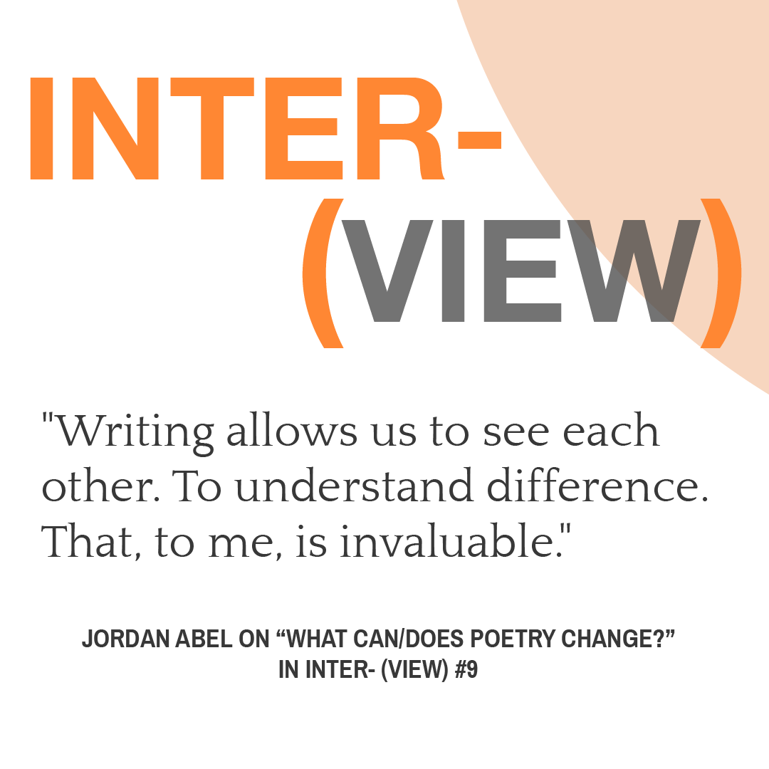 MaynardPoetry's tweet photo. In our most recent Inter- (View), Jordan Abel answers the question, "What can/does poetry change?" Read the full Inter- (View) here: https://t.co/IVP6zIztop
#poetry #readpoetry #TheMaynard #TMViewsSeries #TMinterviews #TMFall2016 #TMFall2017 https://t.co/UKL1A2WRh0