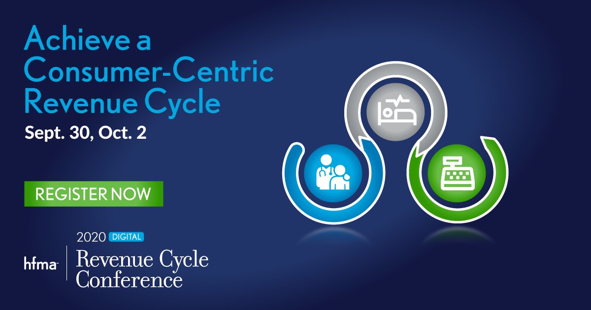 hfmaorg's tweet photo. Join us at the HFMA Revenue Cycle Conference to hear @GistHealthcare’s @ChasRoades discuss the cross-industry forces propelling #consumerism and insights into achieving a consumer-centric revenue cycle. Register today! #HFMRCC https://t.co/QKNviBP1Kz https://t.co/eP8gpo4fug