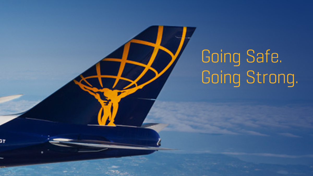 AtlasAirWW's tweet photo. At #AtlasAirWorldwide, our strength is no myth. From delivering medical supplies and pharmaceuticals to electronics and perishables, the services we provide are essential to the global economy. We are Atlas and we carry the world. #AtlasStrong https://t.co/NWpNgo4CXI