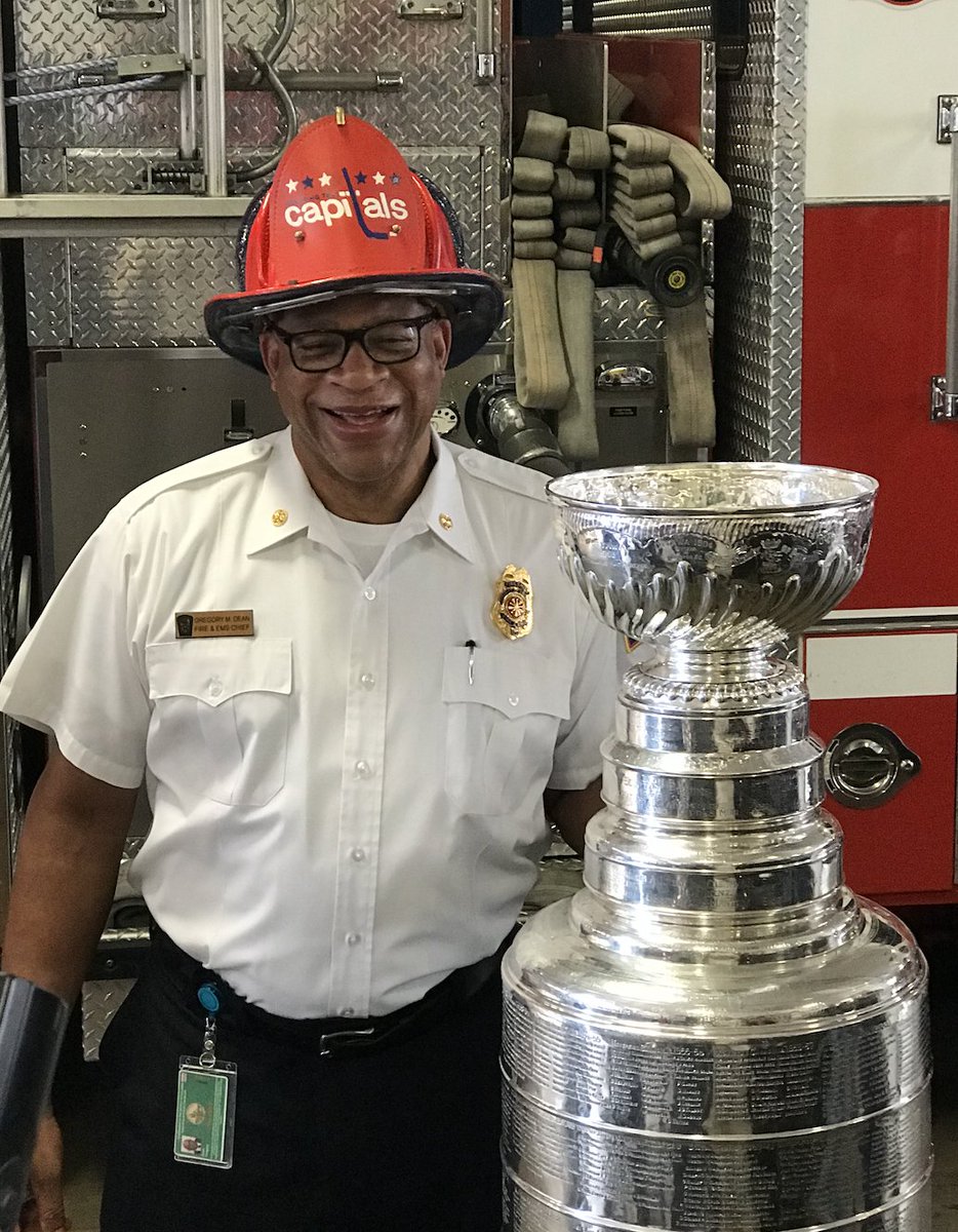 MayorBowser's tweet image. It is with great appreciation for all he has done for our city that I congratulate Chief Dean on his retirement. You always know you’re good at what you do when you retire from the same position multiple times.

So, on behalf of the District, thank you, Chief Dean.