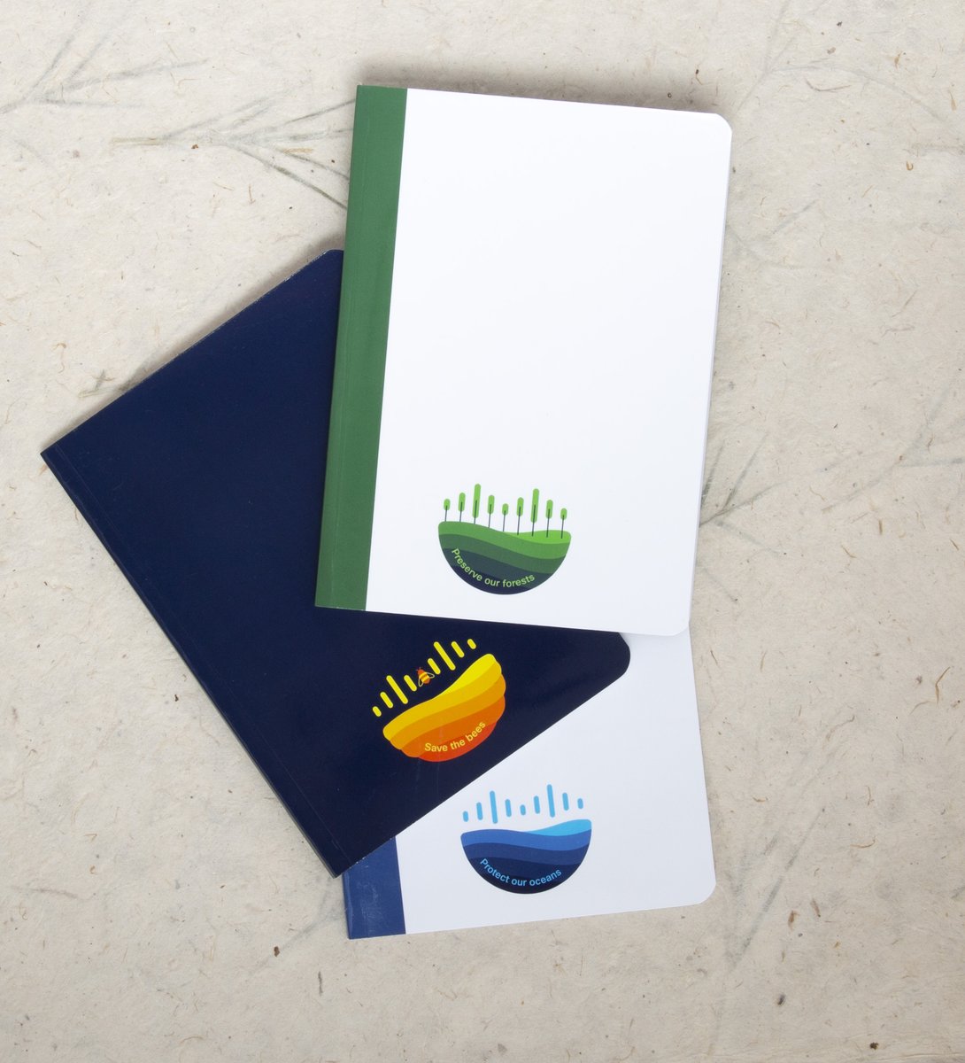 JournalBooks's tweet photo. This collection of #journals is the perfect reminder that small changes in daily life can make a huge difference in saving our #planet! The Large ValueColor Tripac (PVC-850TP) is an affordable way to keep your client's message in the end user's mind! #FullColorFriday https://t.co/3LYbMB2C6V