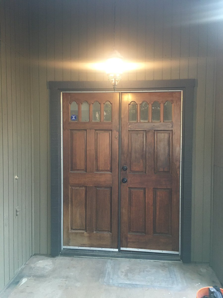 Fawkes32's tweet image. Another project day! (But I don’t have to do the work 👍🏻) Bye doors! #covidprojects