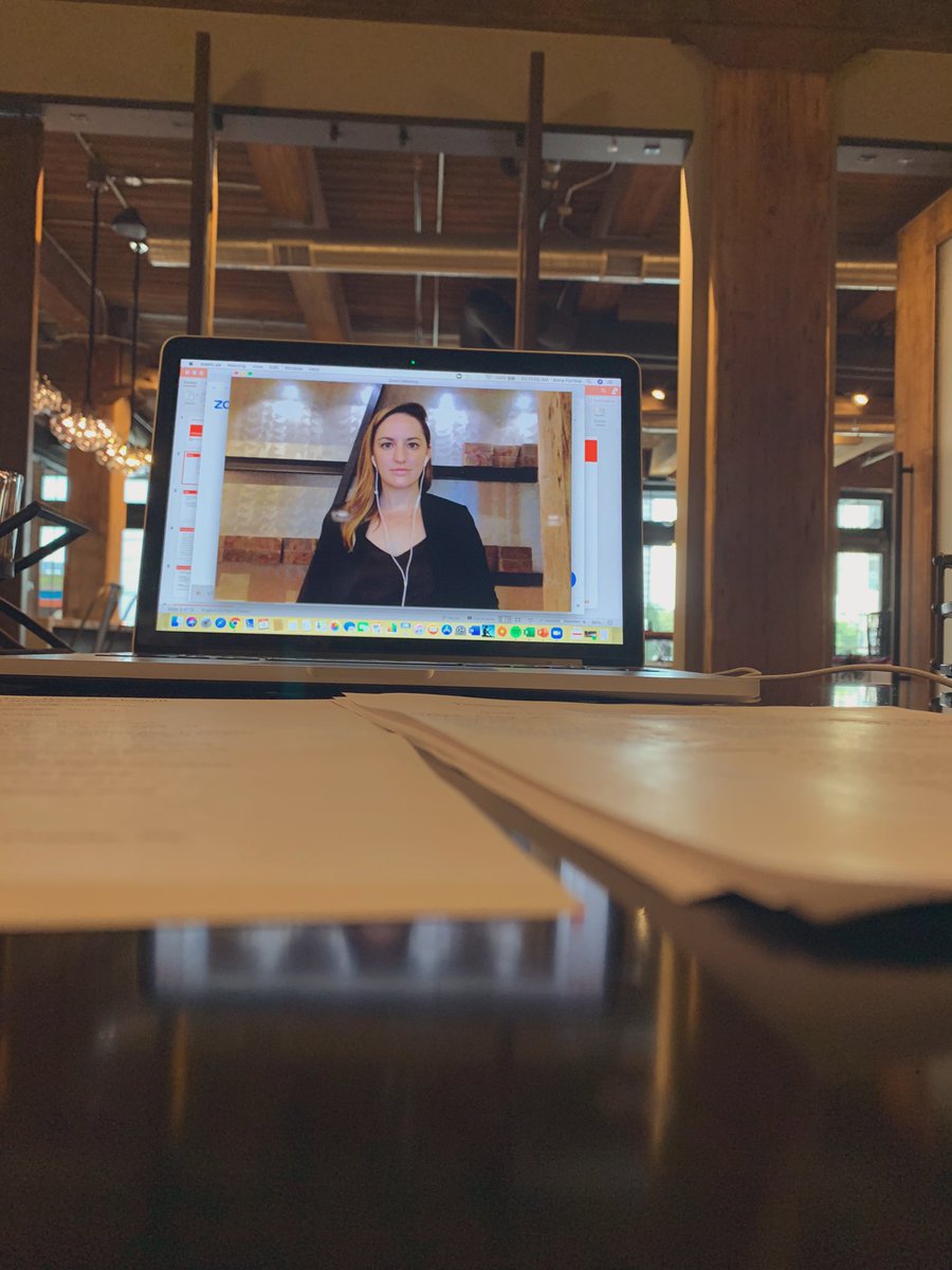 AnnaFortina's tweet photo. I think I’m getting the hang of Zoom meetings as the new norm ✌🏻👩🏻‍💻 @zoom_us @ModeraLofts @nyphospital https://t.co/nz1ThW2vWF