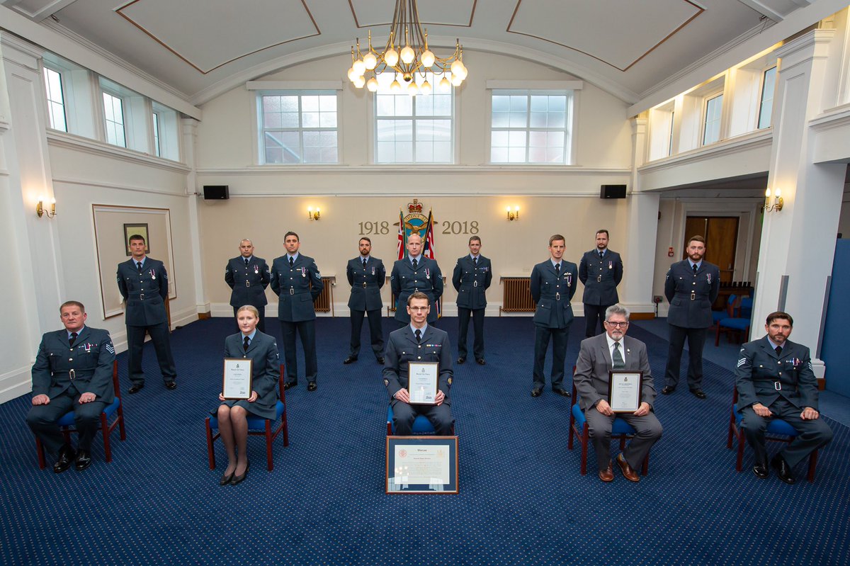 #HonoursandAwards yesterday <a href="/RAF_Wittering/">RAF Wittering</a> and we’d like to say to all our recipients, Service and Civilian, from across the Station and the #A4ForceElements, have a great weekend. Enjoy your weekends everyone, and stay safe.