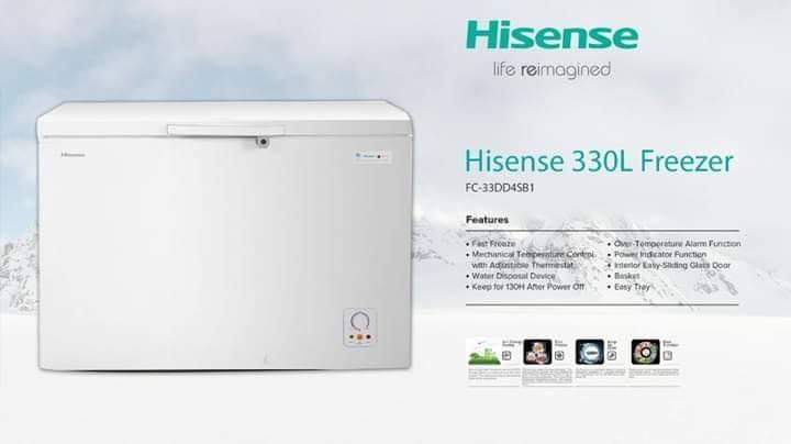 TechsterAG's tweet image. Just in
hisense 130 ltrs freezer -630k
hisense 190 ltrs freezer -799k
hisense 260 ltrs freezer -999k
hisense 330 ltrs freezer -1.1m
hisense 400 ltrs freezer -1.2m
hisense 530 ltrs freezer -1.95m
hisense 600 ltrs freezer -2.4m

Call or whatsapp 0704772802