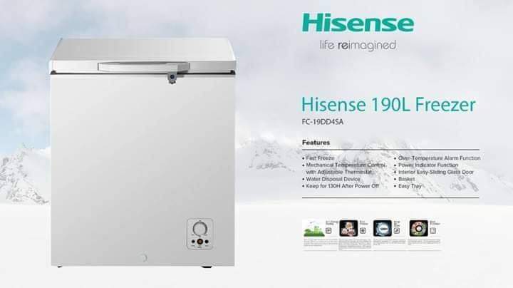 TechsterAG's tweet image. Just in
hisense 130 ltrs freezer -630k
hisense 190 ltrs freezer -799k
hisense 260 ltrs freezer -999k
hisense 330 ltrs freezer -1.1m
hisense 400 ltrs freezer -1.2m
hisense 530 ltrs freezer -1.95m
hisense 600 ltrs freezer -2.4m

Call or whatsapp 0704772802