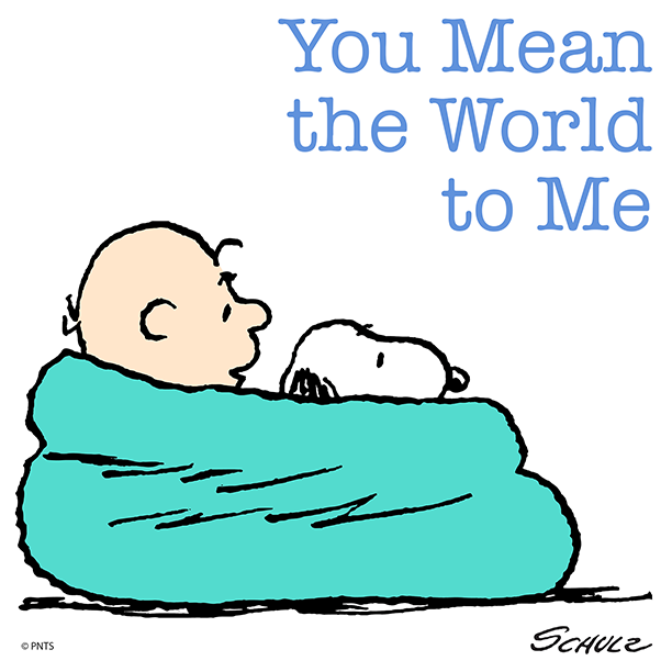 Snoopy's tweet photo. You're my everything. https://t.co/liZWawva7R