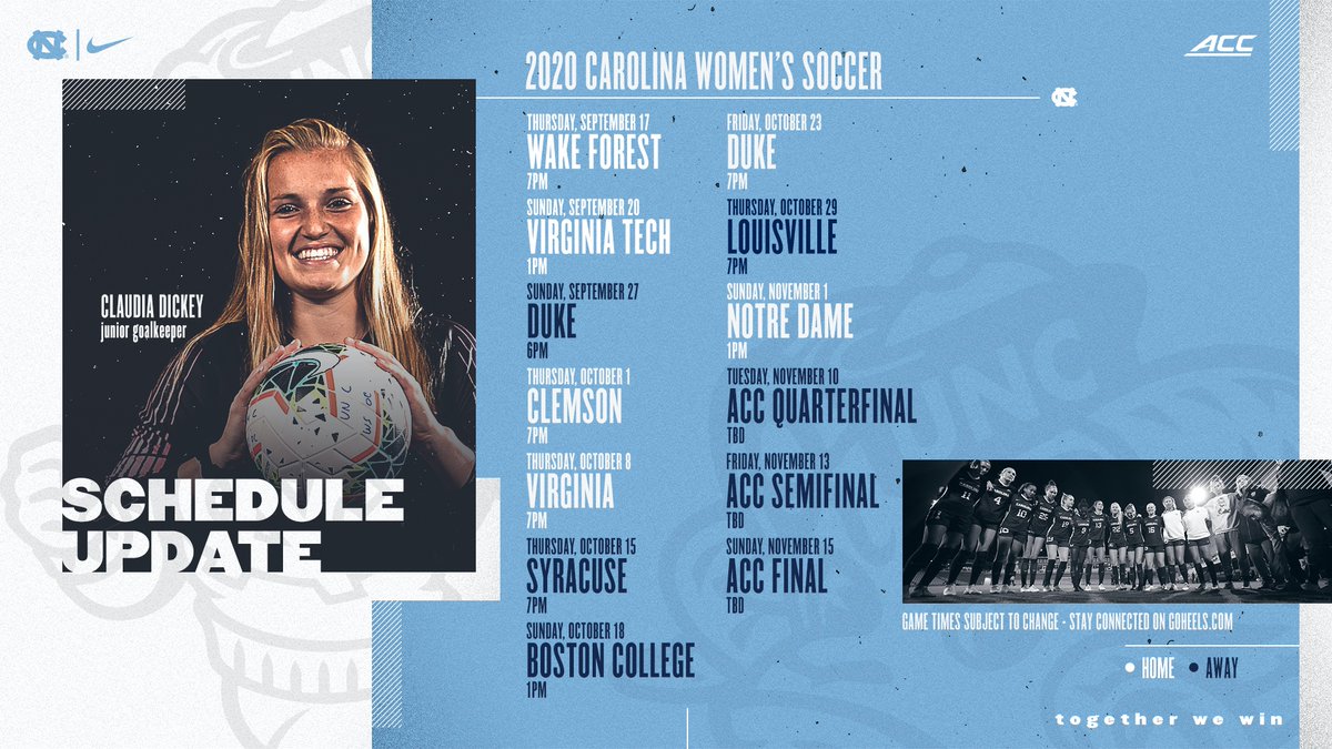 UNC Women's Soccer tweet media