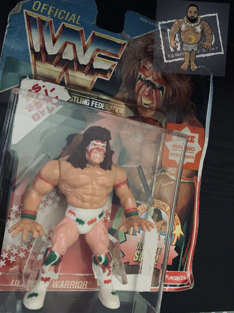 🔴⚪️🔵My FUNSKOOL Figure Friday 🔴⚪️🔵is the WWF FUNSKOOL ULTIMATE WARRIOR #hWo #FigureFriday #FigLife #WeWantRetros #FTLOW #OneFigCommunity #Hasbro #HasbroWorldOrder #Legends 
@hWoOfficialPage