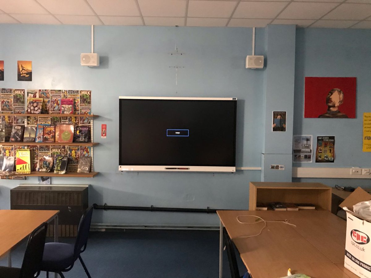 PurerSolutions's tweet photo. After a very busy summer its great to hear a customer say "I'm blown away with the quality of the installs".. As always amazing work by one of our installation teams installing 31 x Smart 6275 displays in just 7 days. https://t.co/hpIYe39T5m