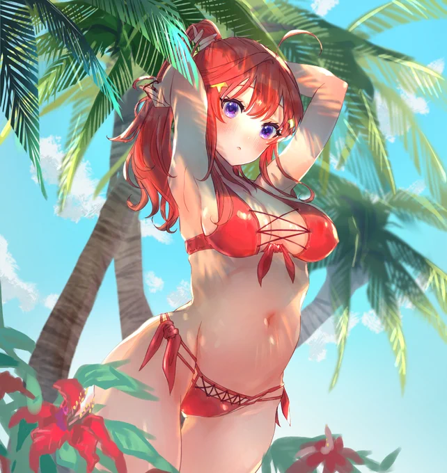 「ん?じっと見ちゃって、 #五等分の花嫁 https://t.co/hvhTkhf8jY 