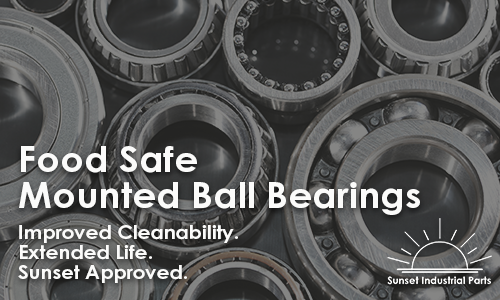 PartsSunset's tweet photo. Did someone say best in class #foodsafe #bearings w/ a price match guarantee? Sunset Industrial &amp; #Dodge are offering you #PriceMatch when you make the switch from your current bearings to Dodge Food Safe &amp; IP69 bearings. See if Dodge will work for you: https://t.co/RPBMN4Fin8 https://t.co/QyN0DApIGG