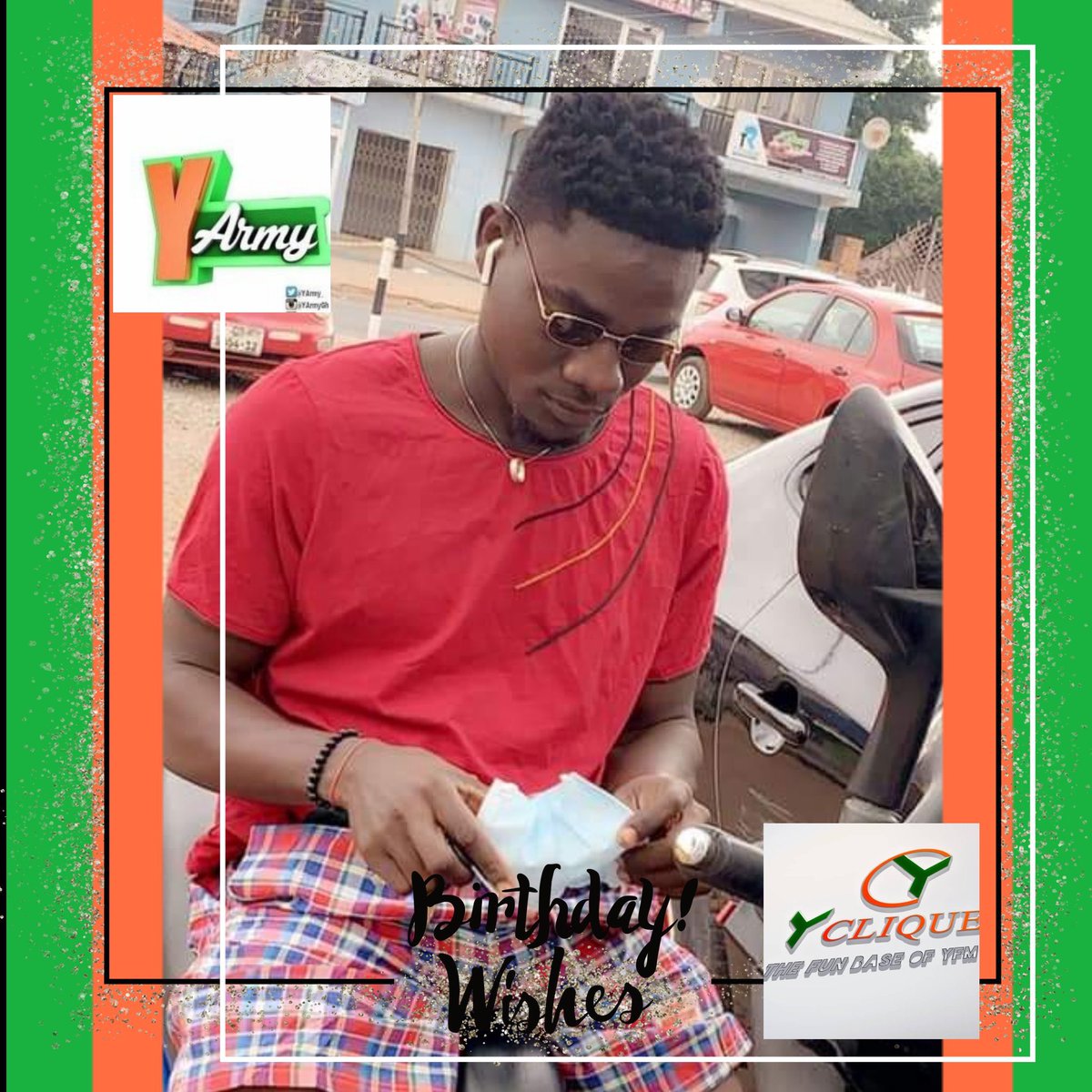 TafoStoneOne's tweet photo. @y1025fm @AjMensahgh @Dj_Lexes @SabogSa @Kasaprekogh Draw the national flag 😂#TheDryve is locked on at California Street (tafo) Good afternoon @AjMensahgh happy birthday to @MasterBanqxx of #YClique #YArmy #YUNPLUGGED https://t.co/2HdaAeL7Bu