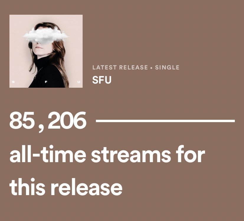 CayleySpivey's tweet image. ONE RT COULD HELP ME REACH HUNDREDS MORE PEOPLE 

ONLY 15K MORE STREAMS!!!! #GETSFUTO100K 

open.spotify.com/track/5uVAcFHt…