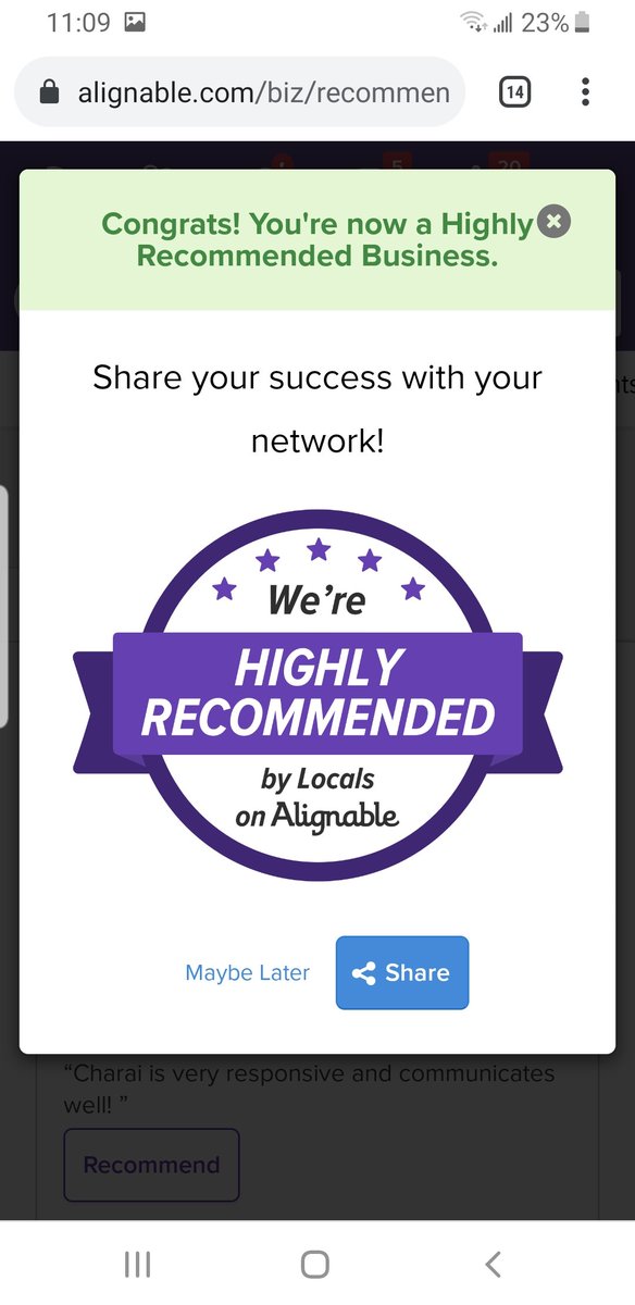 OsunPrestige's tweet photo. We love our clients and ONLY DEAL WITH WIN/WIN SITUATIONS! We are now #HIGHLYRECOMMENDED on #Alignable Contact us for all your high commercial property needs NATION WIDE!! #OSUNPRESTIGEPROPERTIES https://t.co/74WmXsJRyb