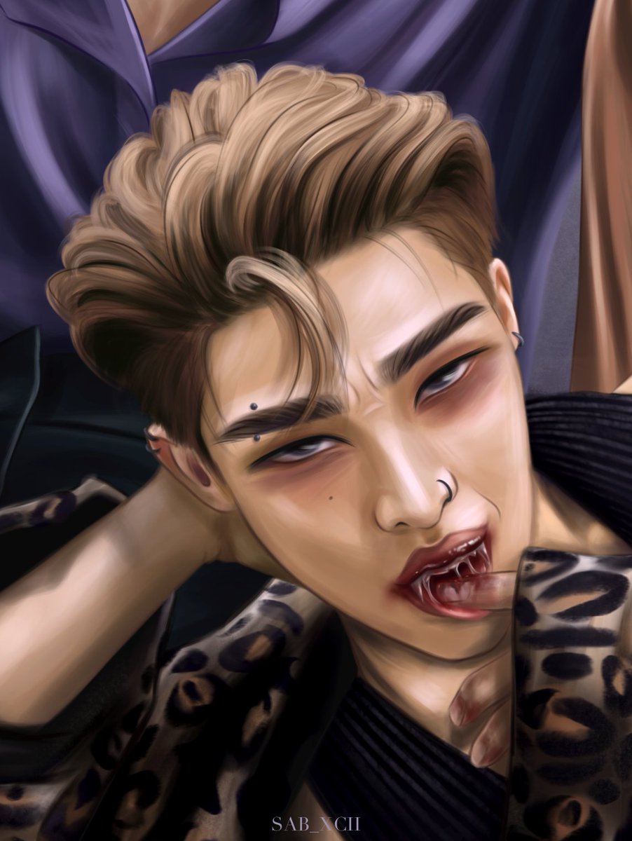 SAB_XCVII's tweet photo. 𝙅𝙪𝙨𝙩 𝙖 𝙡𝙞𝙩𝙩𝙡𝙚 𝙩𝙖𝙨𝙩𝙚🍷

tw// blood
#SAN #산 #YUNHO #윤호 #MINGI #민기 #ATEEZ  #에이티즈 #ATEEZfanart https://t.co/2bAflRGuKm